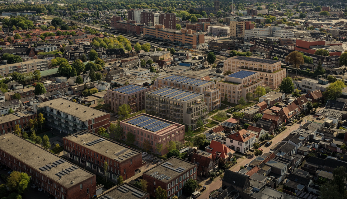 Geuzenpark van boven af gezien